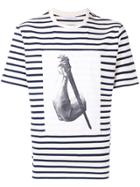 Jw Anderson Short-sleeve Printed T-shirt - Neutrals