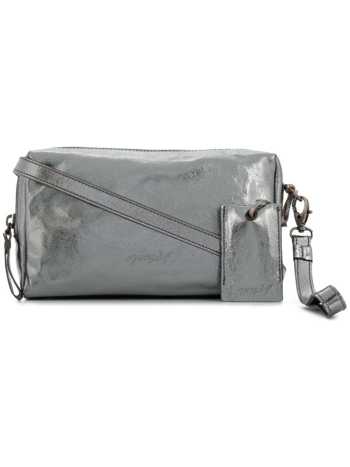 Marsèll Zipped Crossbody Bag - Silver