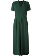 P.a.r.o.s.h. Cropped Shortsleeved Jumpsuit, Women's, Size: Small, Green, Polyester/spandex/elastane