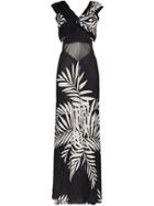 Johanna Ortiz Jo Palma Negra Drs Vn Cuto Bk Mrmd Maxi - Black