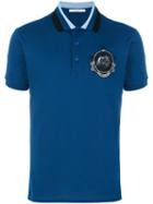 Givenchy - Monkey Brothers Crest Polo Shirt - Men - Cotton/polyester - Xl, Blue, Cotton/polyester
