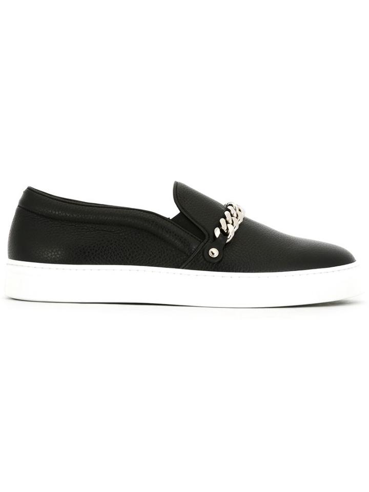 Louis Leeman Chain Slip-on Sneakers