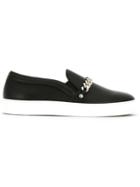 Louis Leeman Chain Slip-on Sneakers