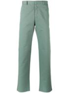 Jil Sander - Straight Leg Chinos - Men - Cotton - 46, Green, Cotton