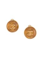 Chanel Pre-owned Cc Earrings - Gold