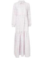 N Duo Checkered Dress - Pink & Purple