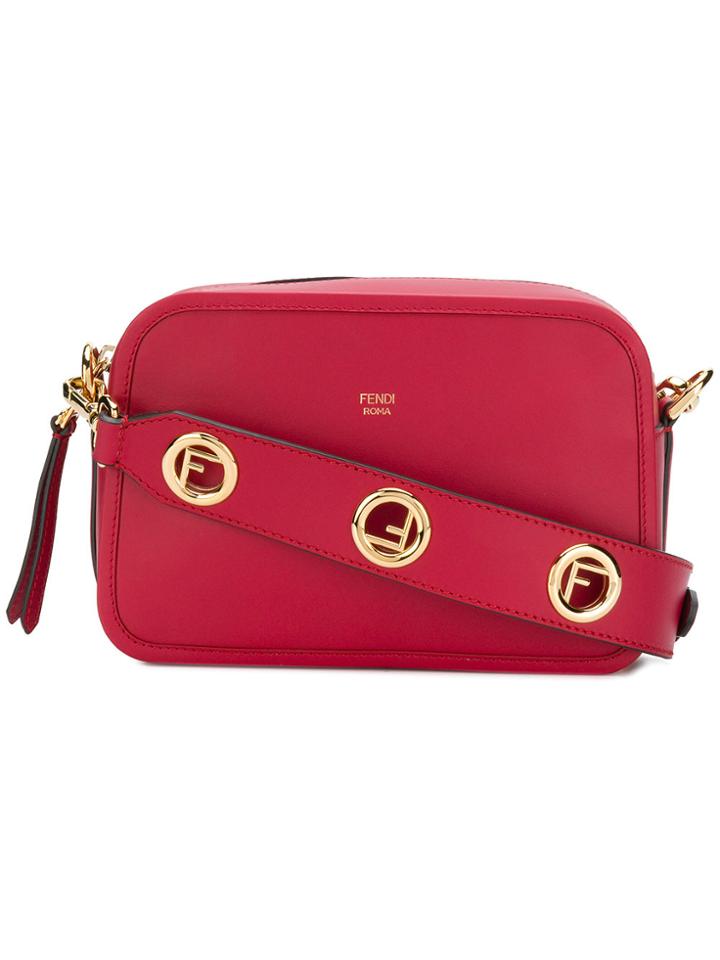 Fendi Camera Logo Bag - Red