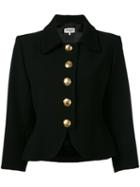 Yves Saint Laurent Vintage Single Breasted Jacket, Women's, Size: 40, Black