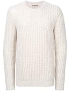 Nuur - Textured Knit Jumper - Men - Acrylic/nylon/alpaca/merino - 48, White, Acrylic/nylon/alpaca/merino