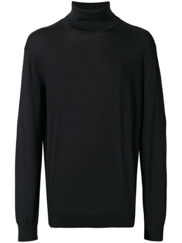 Ermenegildo Zegna Couture Roll Neck Sweater - Blue