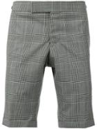 Thom Browne - Checked Shorts - Men - Cupro/wool - 2, Black, Cupro/wool