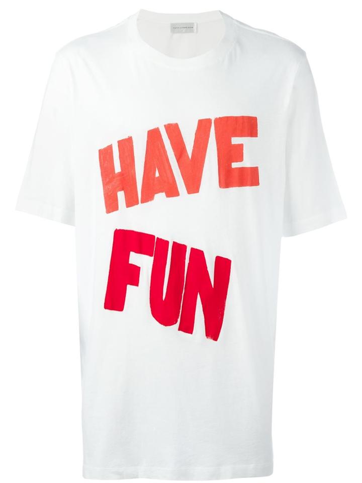 Faith Connexion Oversized 'have Fun' T-shirt