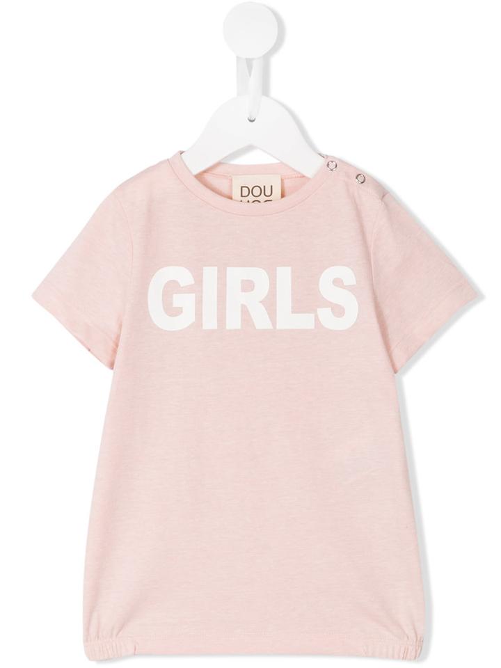 Douuod Kids - Girls Print T-shirt - Kids - Cotton/polyester - 18 Mth, Pink/purple