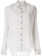 Olivier Theyskens Striped Skirt - White