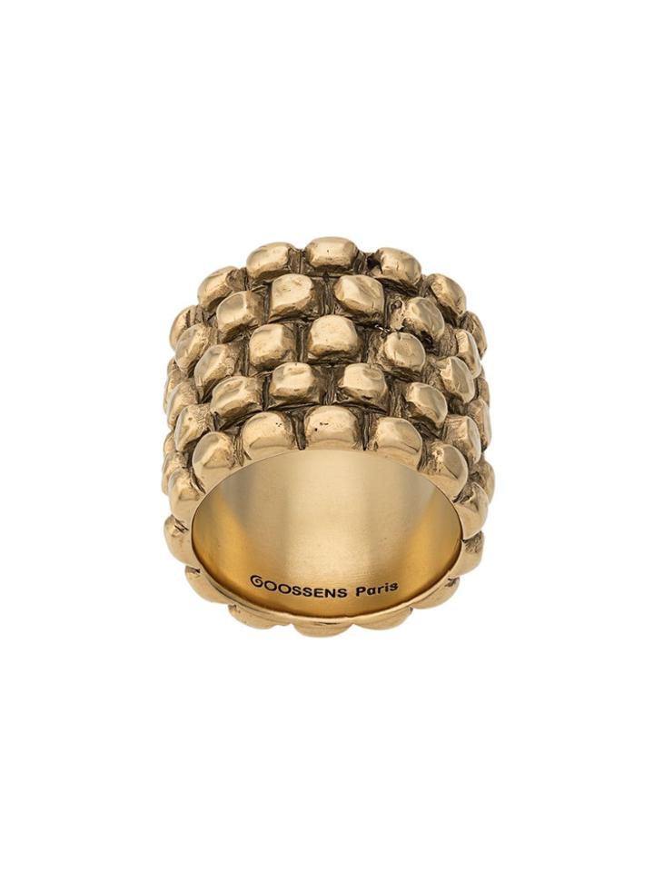 Goossens Ridged Ring - Gold