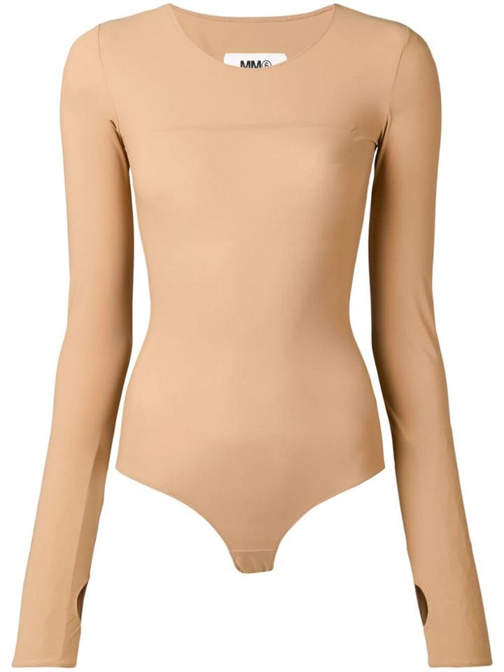 Mm6 Maison Margiela Fitted Body - Neutrals