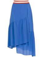 Nk Midi Asymmetrical Skirt - Blue