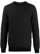 A.p.c. Two-tone Knitted Jumper - Blue