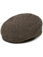 Isabel Marant Herringbone Textured Hat - Brown