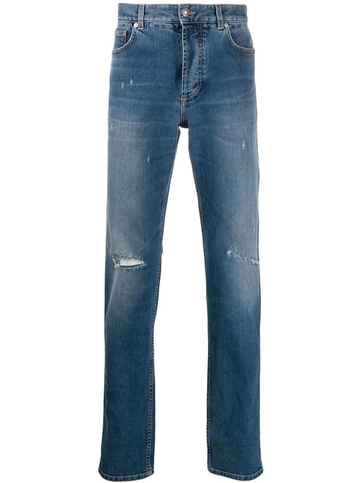 Givenchy Distressed Jeans - Blue