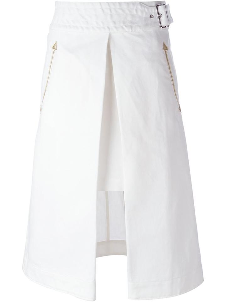 Sacai Front Slit Skirt