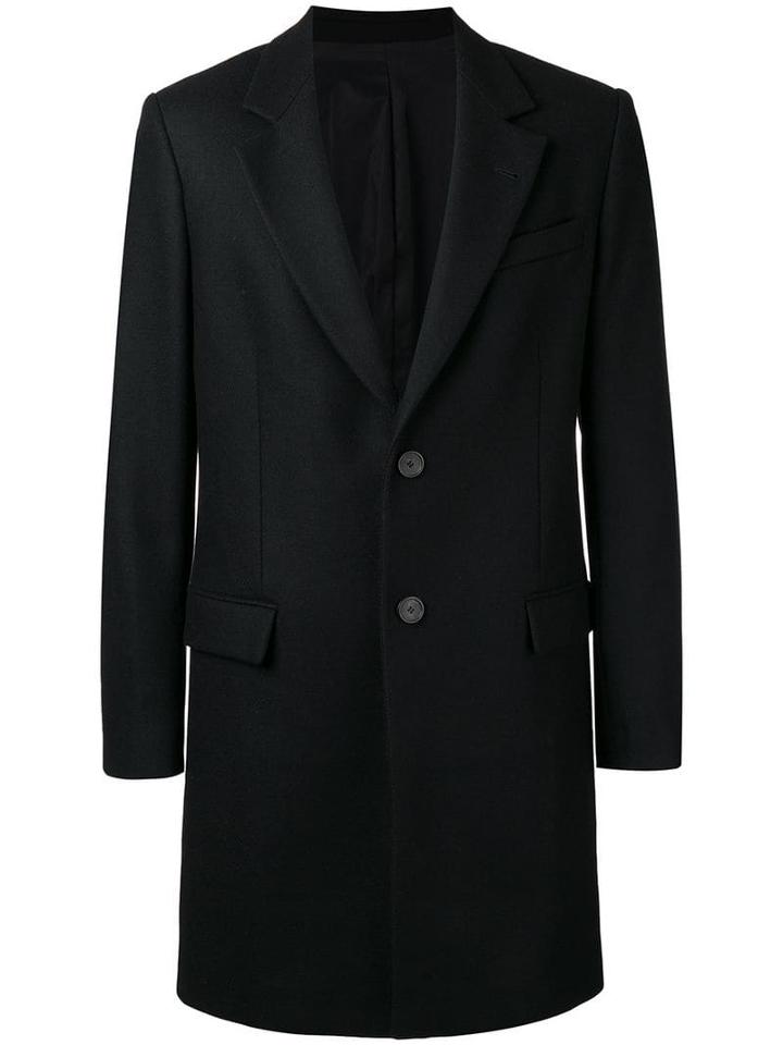 Ami Paris Two Button Coat - Black