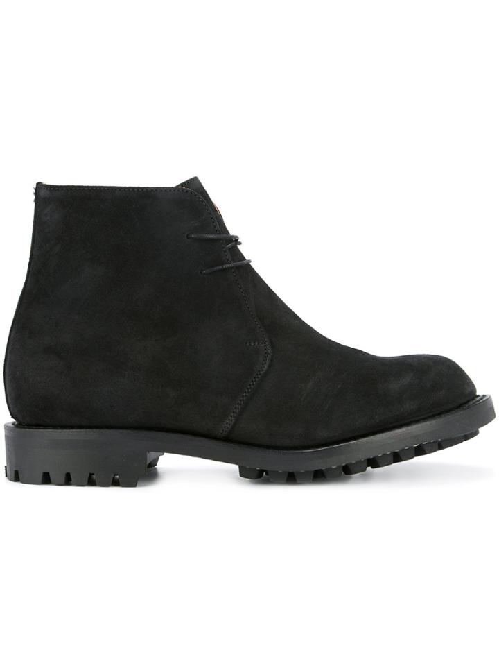 Takahiromiyashita The Soloist Lace-up Boots - Black