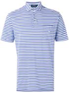 Polo Ralph Lauren - Striped Polo Shirt - Men - Cotton - M, Blue, Cotton