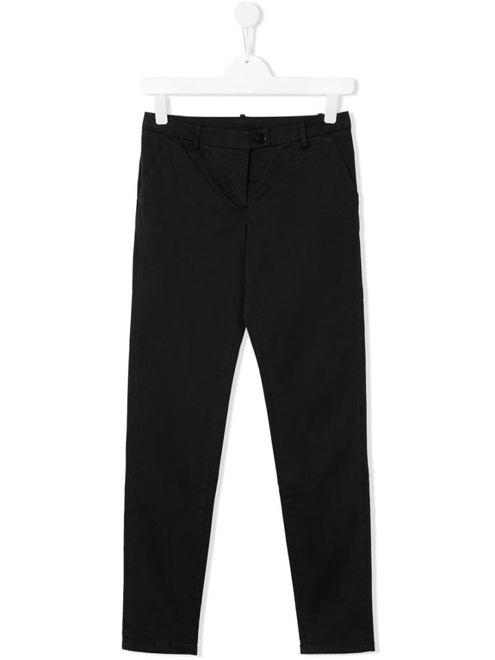 Dondup Kids Classic Chinos, Boy's, Size: 14 Yrs, Black