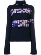 Calvin Klein 205w39nyc Inside-out Effect Sweater - Blue