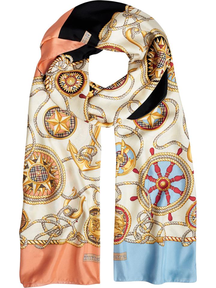 Burberry Archive Print Scarf - Multicolour