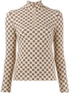 Misbhv Monogram Top - Brown