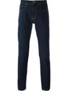 Eleventy Straight Leg Jeans, Men's, Size: 32, Blue, Cotton/elastodiene