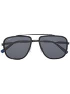 Salvatore Ferragamo Aviator Frame Sunglasses - Black