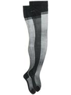 Maison Close Back Seamed Stockings - Black