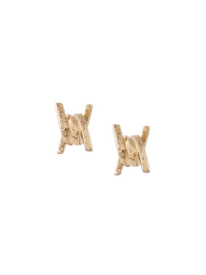 Dsquared2 'barb Wire' Earrings
