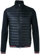 Moncler - Padded Bomber Jacket - Men - Cotton/polyamide - Xl, Blue, Cotton/polyamide