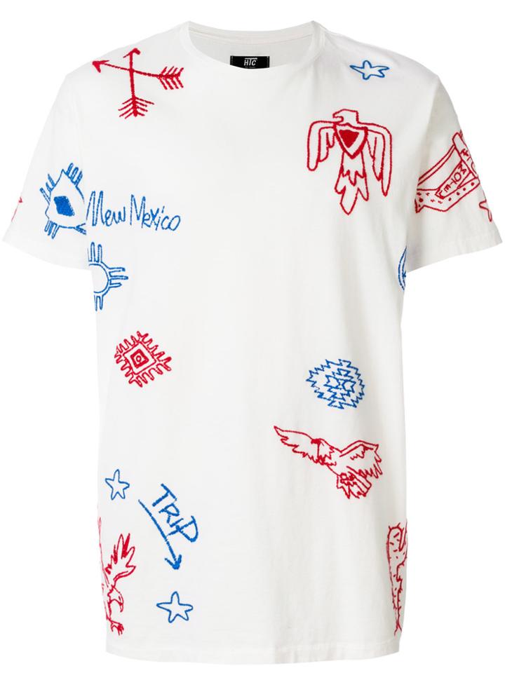 Htc Los Angeles Printed T-shirt - White