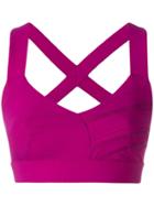 No Ka' Oi Cropped Sports Bra - Pink