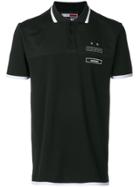 Plein Sport Star Patch Polo Shirt - Black