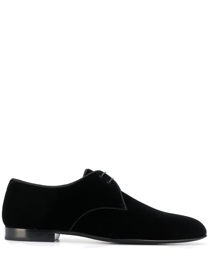 Saint Laurent Smoking Derby Shoes - Black