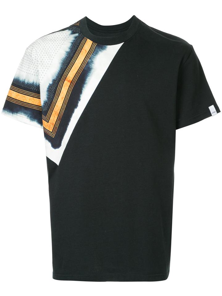 Yoshiokubo Shibori Bandana Print T-shirt - Blue