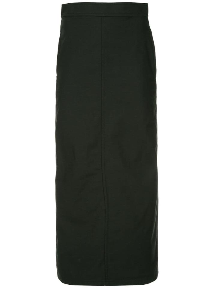 H Beauty & Youth Straight-fitting Midi Skirt - Black