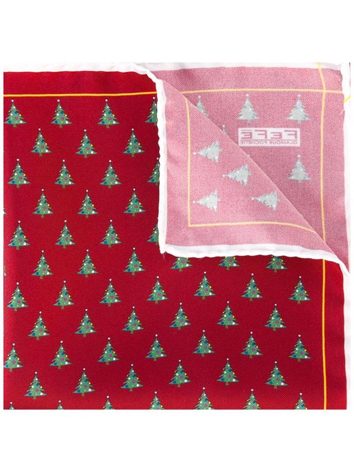 Fefè Polka Dots Pocket Square - Red