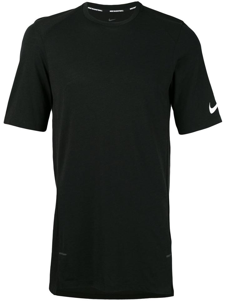 Nike - Breathe Elite T-shirt - Men - Cotton/polyester/viscose - L, Black, Cotton/polyester/viscose