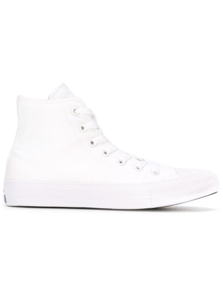 Converse Chuck Taylor Hi-top Sneakers, Adult Unisex, Size: 42.5, White, Rubber/cotton