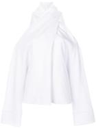 Lost & Found Rooms Criss Cross Sweatshirt - White