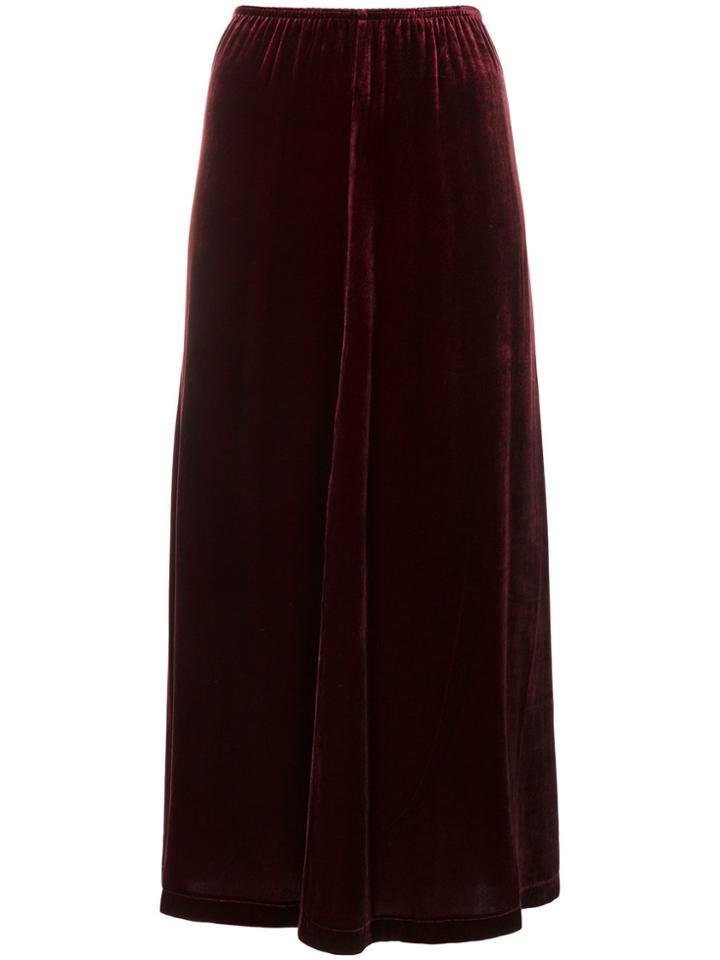 Mcq Alexander Mcqueen Velvet Skirt - Red