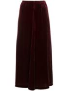 Mcq Alexander Mcqueen Velvet Skirt - Red