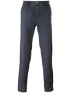Pt01 Classic Straight Jeans, Men's, Size: 48, Blue, Polyamide/virgin Wool
